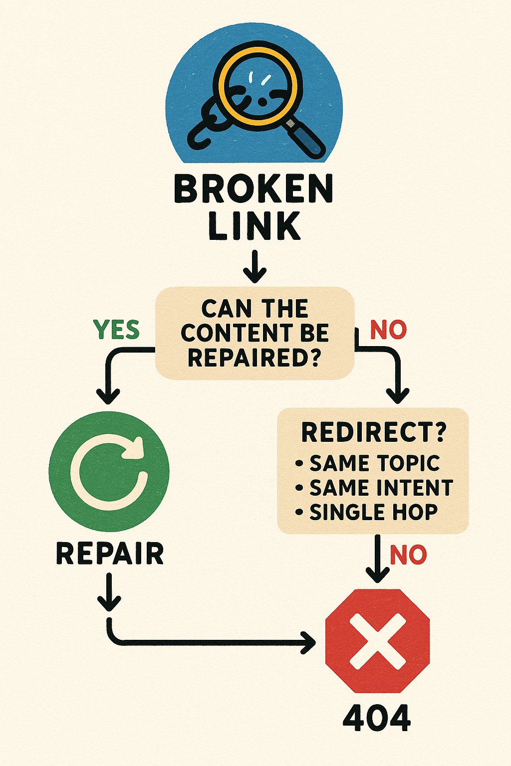 Broken Links vs Redirects: Which Fix Preserves SEO Value?